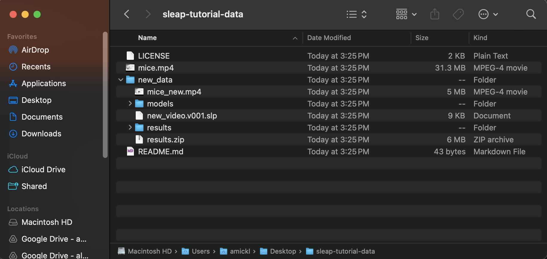Importing data - SLEAP Documentation